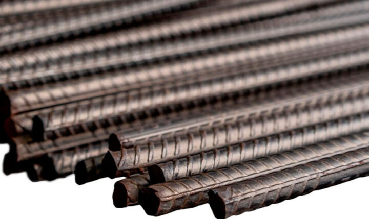 Fierro de construcción utilizado en obras y estructuras