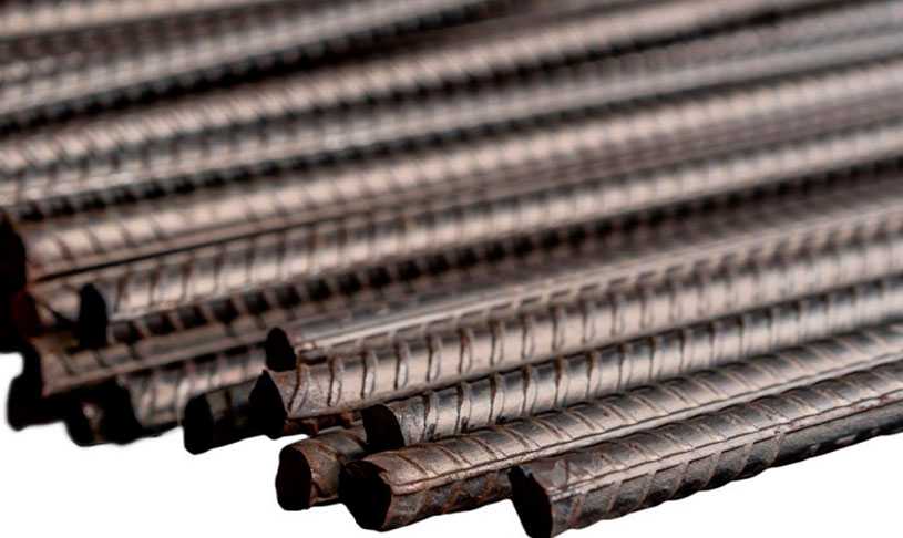 Fierro de construcción utilizado en obras y estructuras
